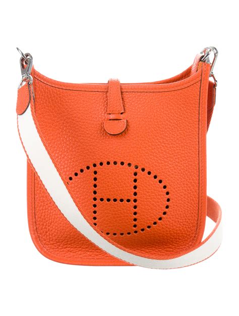 hermes orange body bag|hermes orange large handbags.